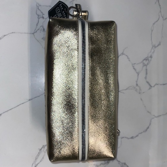 Rae Dunn Gold Cosmetic Bag - Picture 3 of 8